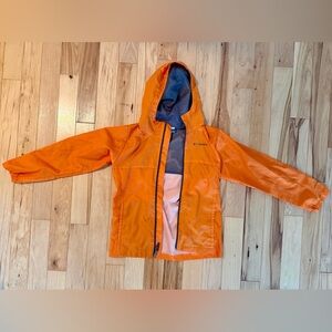 Columbia Kids Bright Orange Raincoat